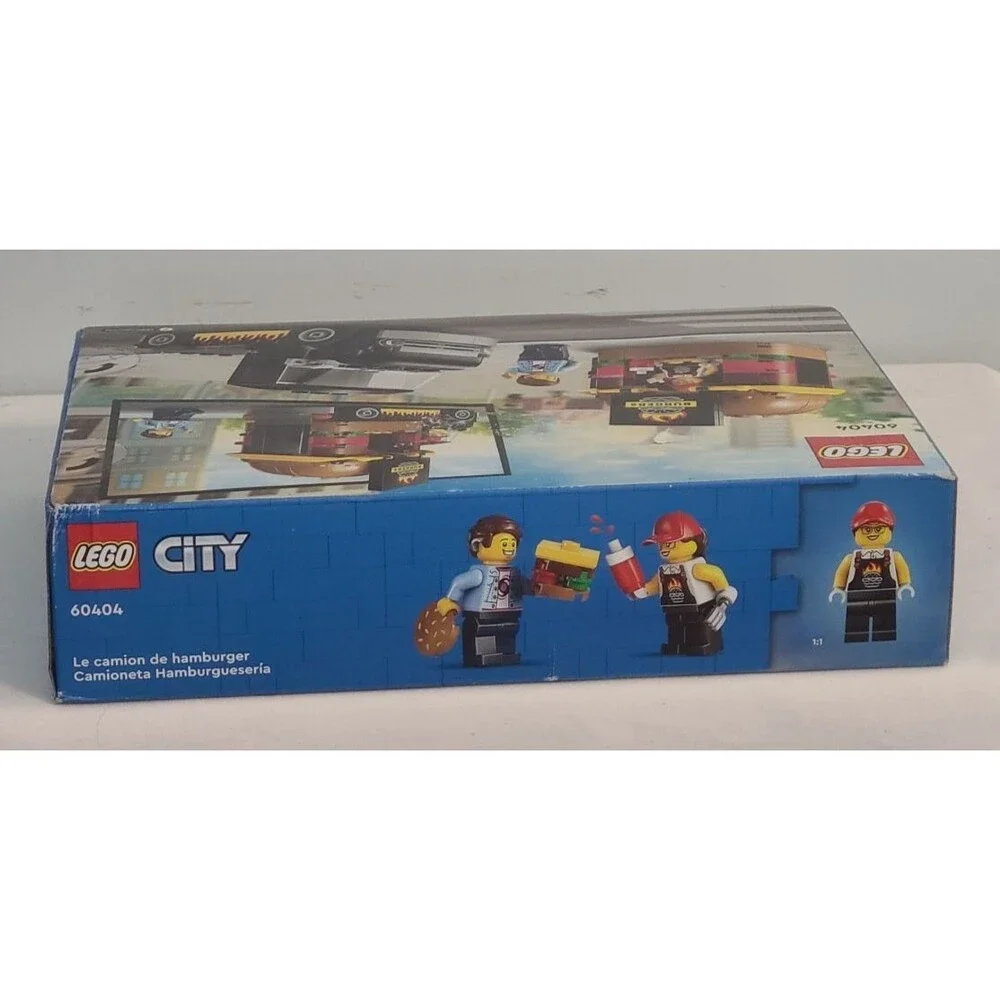 LEGO City Burger Truck 60404 194pcs NIB Factory Sealed Food Truck Fast Food